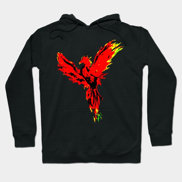 phoenix Hoodie by Trashfox